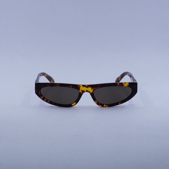 Miu Miu MU07ZS VAU06B Sunglasses Honey Havana Geometric Frame - Picture 3 of 12